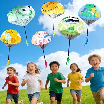 Kids Parachute Toy Tangle Free Digital Parachute Toy Easy To Throw Land Outdoor Indoor Parachute Toy