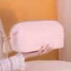 Multi-Functional Cosmetic Storage Bag Solid Color Sundries Organizer Women Makeup Bag  Camping