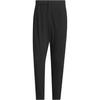 Solid Color Zip-Up Quick-Dry Slim Fit Sports Capri Pants Men Bottoms Black JD5231