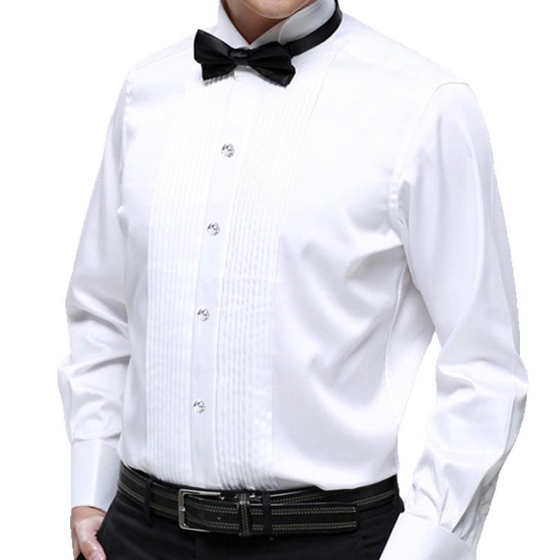 Herren Slim Fit Langarm Performance Shirt - Gentleman Stil