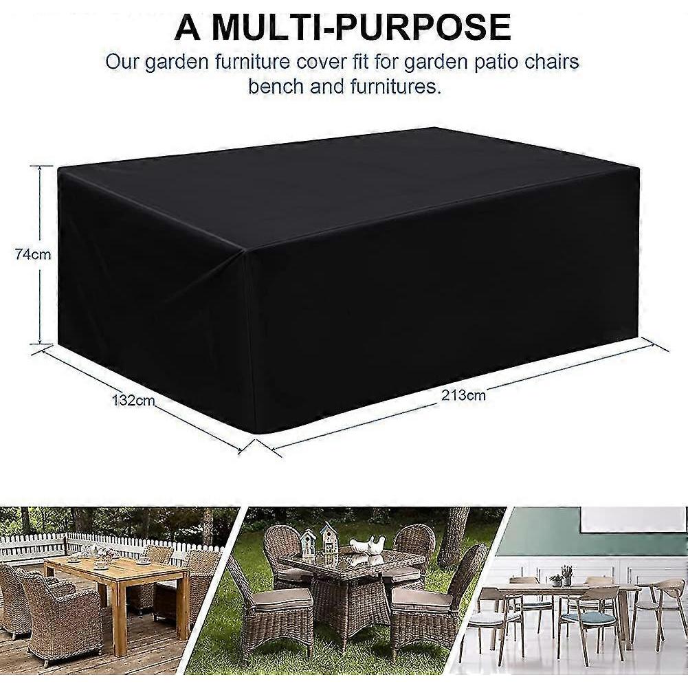 213 * 132 * 74 Cm Garden Furniture Covers,acsergery Patio Furniture Covers Waterproof,acsergery