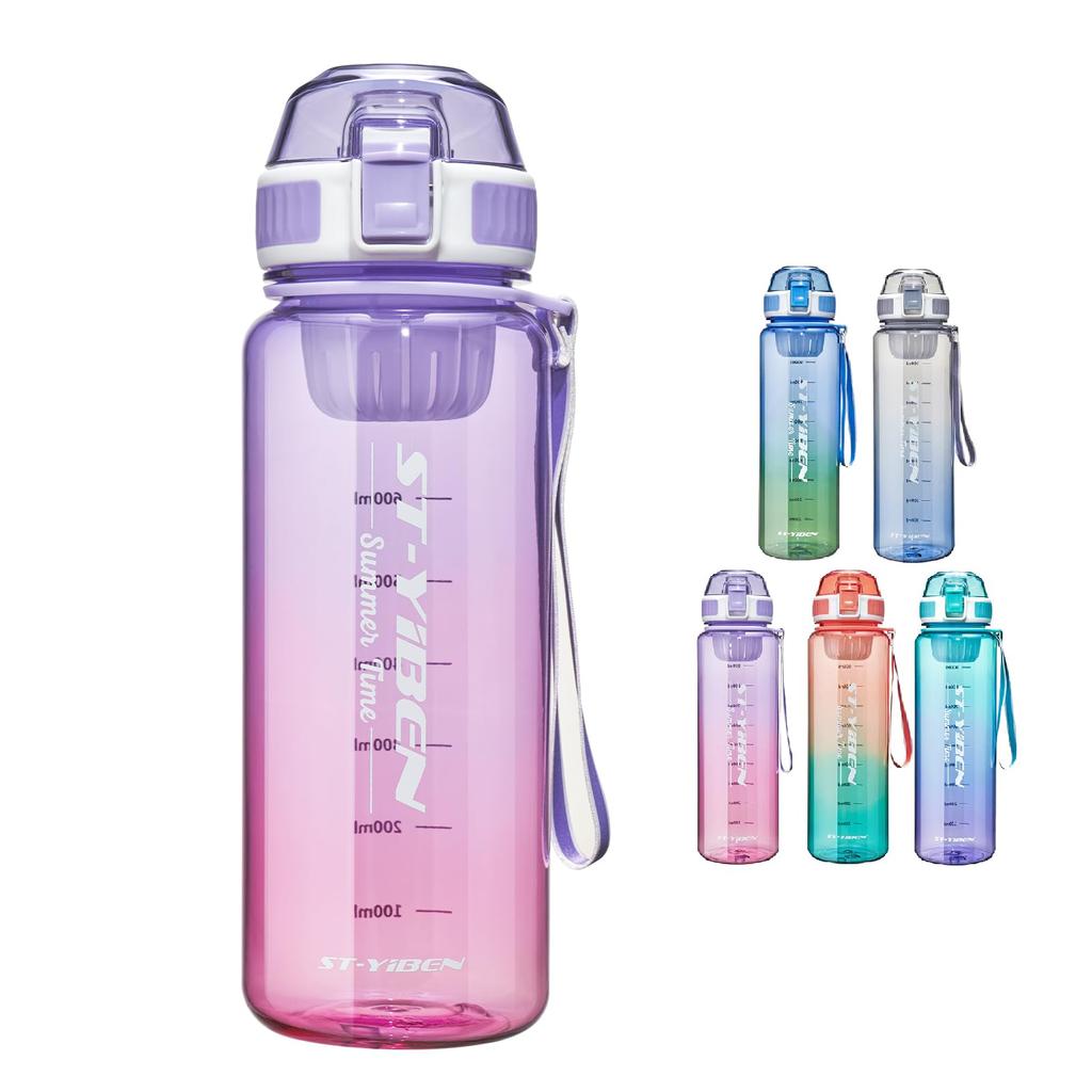 TSQIBU Water 850ml Large Cold and Heat Adults and for Outdoor and Cycling Bottle, Capacity, Ultra-Lightweight Plastic, Resistant, Portable,