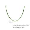 Shiny AAA+ 3mm Colorful Crystal Tennis Chain Necklace Bling Rainbow Cubic Zircon Choker for Women Party Fine Jewelry Gift