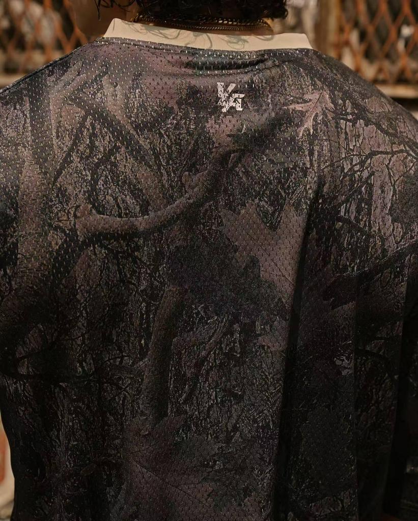 YOUNGLA Men's American Oversized Quick-Dry Mesh T-Shirt for Summer Sports & Fitness