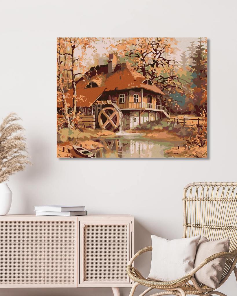 Zuty Paint by Numbers OLD MILL, 40x50 cm uygun fiyatlı satın alın