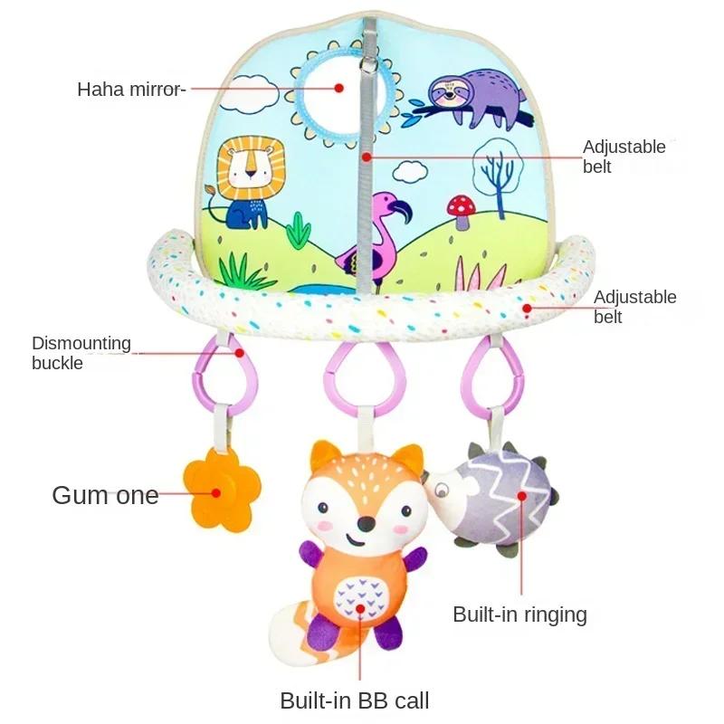 Baby Car Seat Toy For Early Activity Center Kick Play Pendant Toys Baby Stroller Crib Hanging Rattles Sensory Toys Toddler Gifts