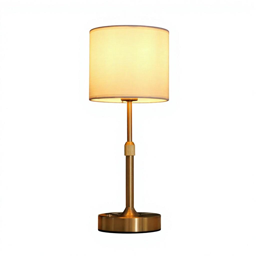 Modern Vintage Farmhouse Iron Wedding Decor Nightstand Hotel Restaurant Bedside Luxury Rechargeable Cordless LED Touch Control