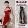 Domila Sex Clothes Velvet Cheongsam Sex Underwear Uniform Passion Clothes Temptation Sex Clothes F336