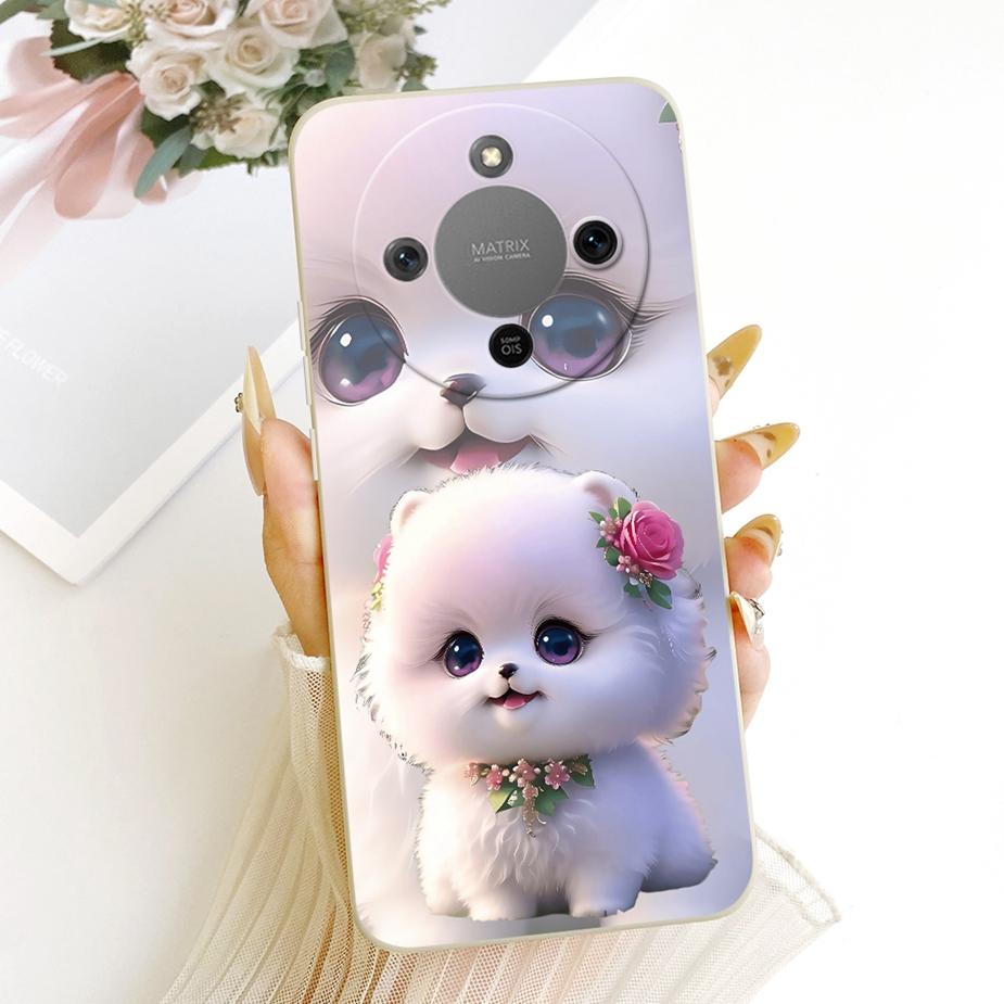 For Honor X9d Case Magic8 Lite Cute Fashion Cartoon Cover Soft TPU Phone Case For Honor Magic 8 Lite X 70 HonorX9d HonorX70 Bags