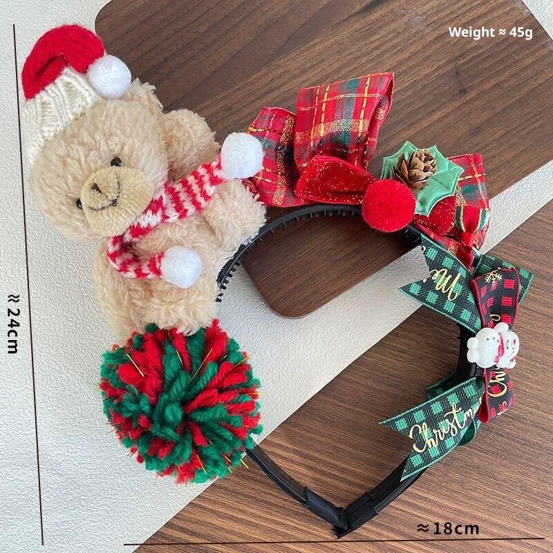 1Pc Reindeer Antlers Headband Christmas And Easter Party Headbands Deer Antlers Headband With Bells Cute Reindeer Ears Headband