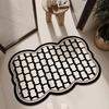 Diatom Mud Floor Mat, Bathroom and Toilet Absorbent Floor Mat, Anti Slip Sink, Toilet Soft Cushion, Carpet