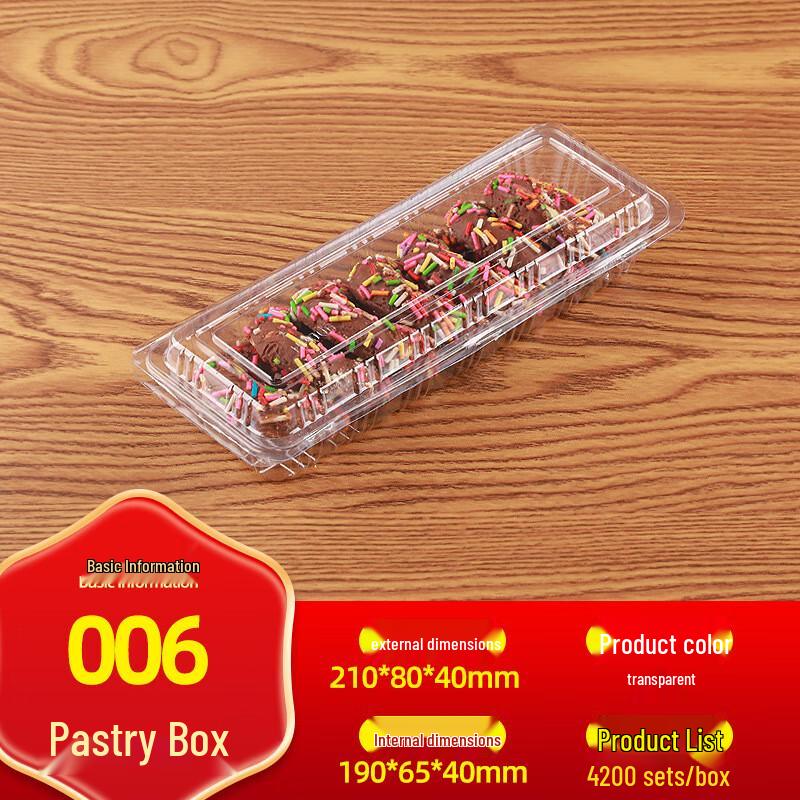 DYMAYKI Disposable Plastic Food Packaging Boxes