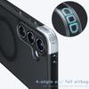 Luxury Matte Skinfeel Magnetic Air Bags Case Samsung Galaxy S25 S24 S23 S22 Ultra Plus FE A55 A54 A35 A25 A24   Anti Fall Cover