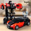 Inertia Collision Robot Car: Transforming Toy for Kids Aged 7-10