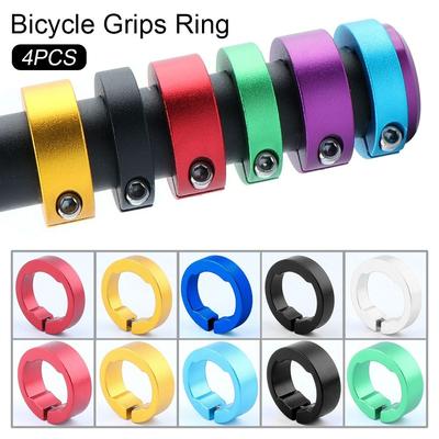 Accessories Aluminum Alloy End Lock Rings Bicycle Parts Bicycle Grips Ring Bike Handlebar Grip