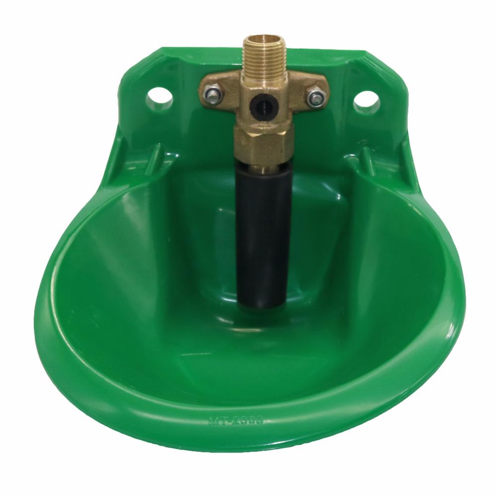 Sheep Goat Automatic Drinking Bowl Trough Goat Water Tank Sheep Drinker Sheep Feeder Farming Copper Valve Farm Drinker Tool 1Pc