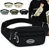Unisex Breast Package Waterproof Outdoor Sports Bag Canvas Pouch Korean-style Waist Bag Fanny Pouch Crossbody Male Banana Bag