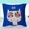Cartoon Animal Cushion Cover With Printed Design For Bedroom And Lounge