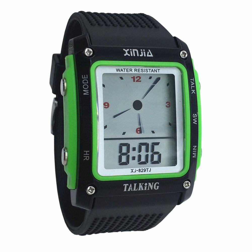 

Talking Watch Japanese Wristwatch (829TJ-G)