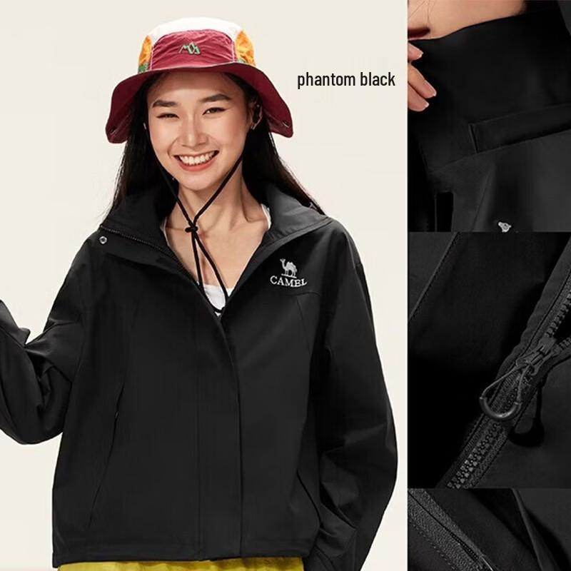 CAMEL Women's Windproof Water-Repellent Casual Jacket