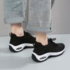 Rimocy Høst Plattform Kilesko Sneakers Kvinner Pustende Mesh Luftpute Sportssko Kvinne Blandet Farge Strikkede Fritidssko