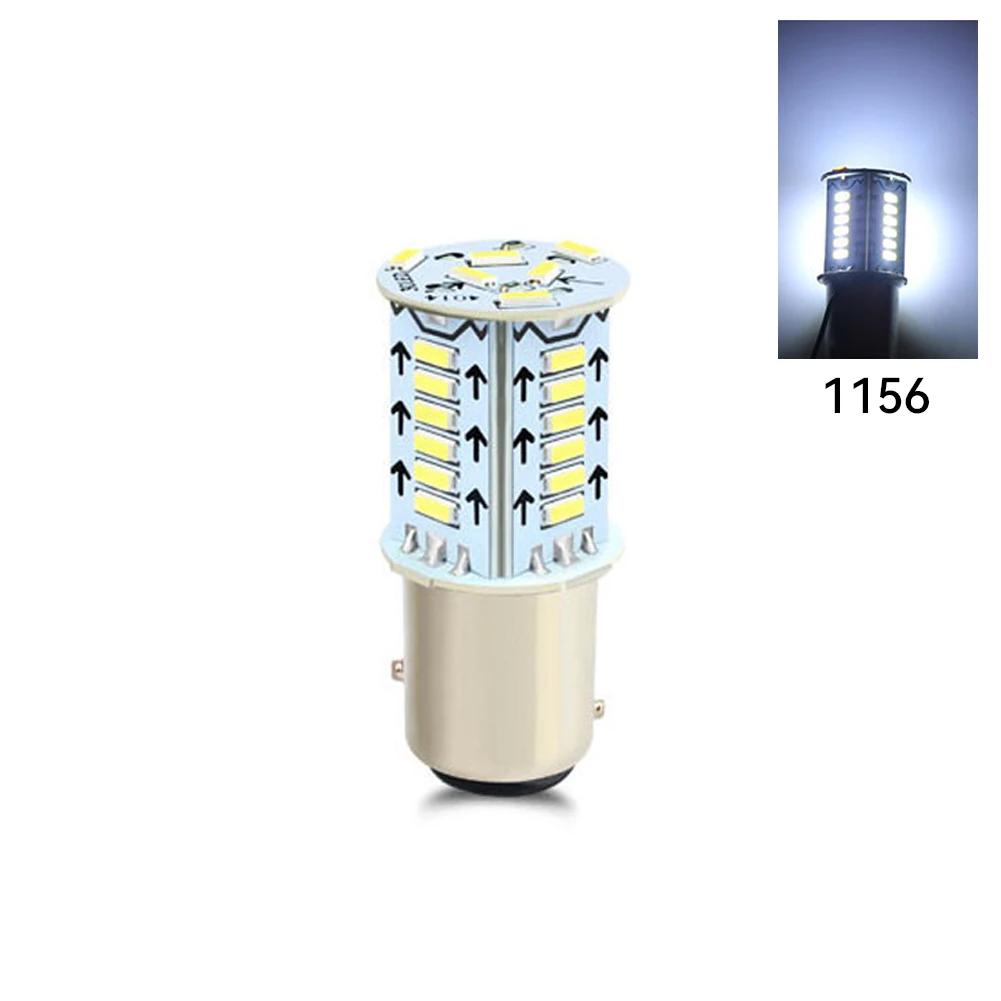 1Pc Motorcycle 1156 1157 Strobe Brake Light 12V LED Motor Bulb Headlight 30SMD Chips Lamp Reversing Parking Turn Signal Lights