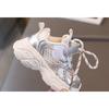 Kids shoes summer new children's sports shoes boys' single mesh breathable baby shoes fashionable trendy girls' dad shoes