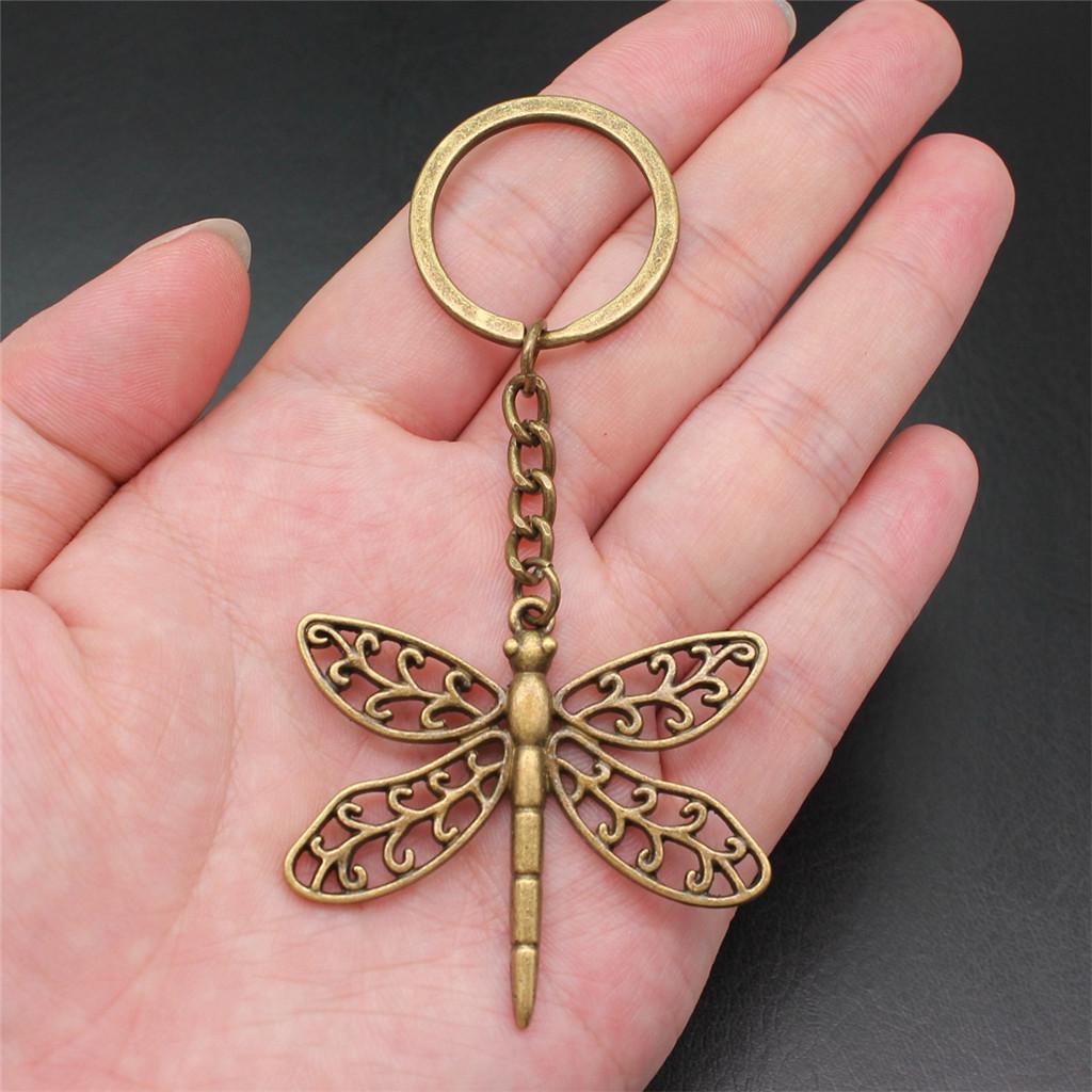 Bee Butterfly Garden Insect Keychain for Friends Hot Sale Modern Bridesmaid Gift Dainty Daily Use Accessory