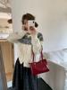 Korean Style Soft Fluffy Fair Isle Knit Cardigan - Women's Autumn/Winter Loose Fit with Rolled Edge