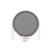 2Pcs Universal Auto Audio Dust Cover Car Speaker Grill Protective Cover Car Speaker Decorative Circle Car Electronic Accessories