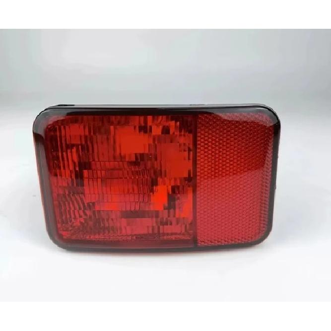 1 Piece Rear Bumper Fog Light For Wrangler 2007-2018 Lamp Housing Replacement Without Bulb 55078104AC 55078105AC Warning Lights