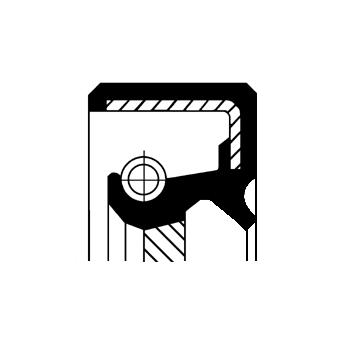 Corteco Shaft Seal, Differential 19035129B Rozmiar 1