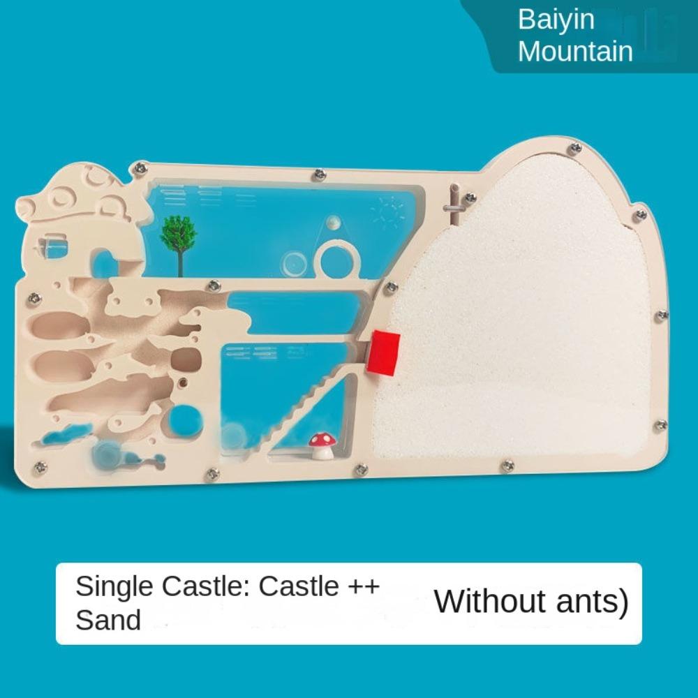 

Большая смотровая площадка Муравьиная ферма Замок Образовательные научные подарки Пластмассы Наборы для наблюдения за муравьиной колонией Муравьиные фермы Уход за живыми муравьями серебряный