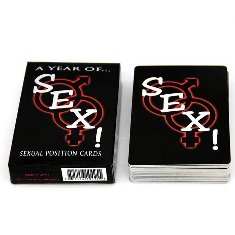 50/Set Sex Games For Couple Adult Erotic Toy Sexual Position Card Sexy Positions