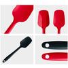 Set of 3 Small Spatulas Heat Resistant Rubber Kitchen Utensils Spatulas Functional Baking Scrapers for Cooking Baking