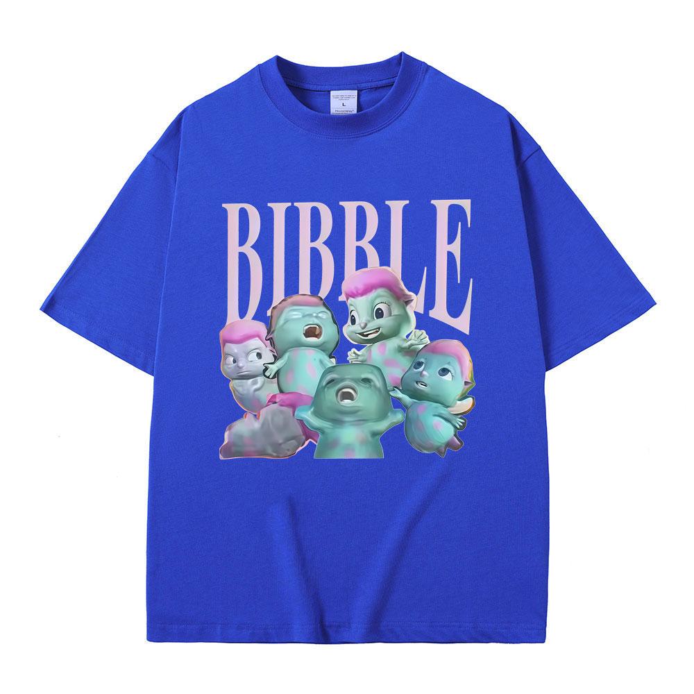 Funny Bibble Graphic T Shirts Unisex Women Casual Humor Short Sleeve Tshirt Oversized Streetwear Unisexs Pure Cotton Tops Tshirts