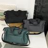 Business trip, short trip bag, female portable man, light large-capacity luggage bag, shoulder messenger sports fitness bag