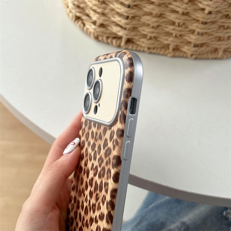 Odporne na upadki etui na telefon z nadrukiem pantery dla iPhone 14/13/12/11 oraz 17Air/16/15PROMAX