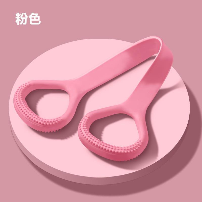 8-Shape Resistance Band Back Stretching Yoga Shoulder Neck Relief Fitness Equipment Women Home Workout