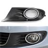 For Volkswagen VW Golf 6 2009~2013 Foglights Cover Car Fog Lamp Assembly Vent Base Auto Front Bumper Driving Fog Light Support