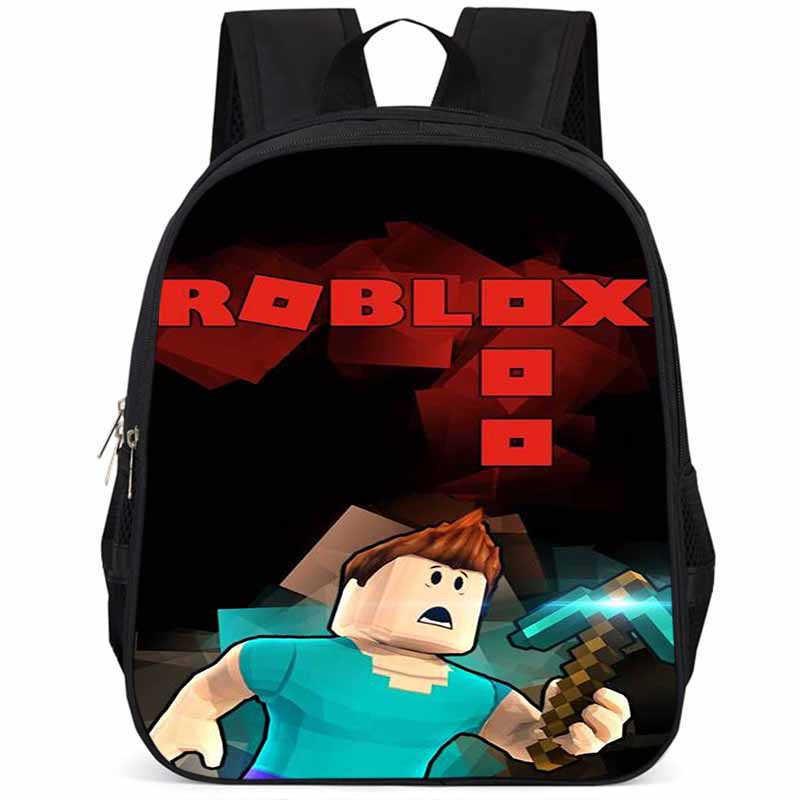 Roblox Large Capacity Lightweight Oxford Cloth School Backpack For Kids Boys Girls