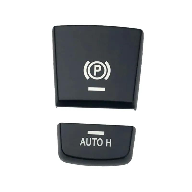 Auto Start Stop Motor Knopf Elektronische Handbremse P Schalter Abdeckung Zierleiste Aufkleber Für BMW F10 F07 F25 F11 F15 F16 X3 X4 X5 X6