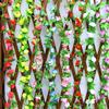 2Pcs Artficial Small Rose Flower Hanging Vine Plant Decoration for Wedding