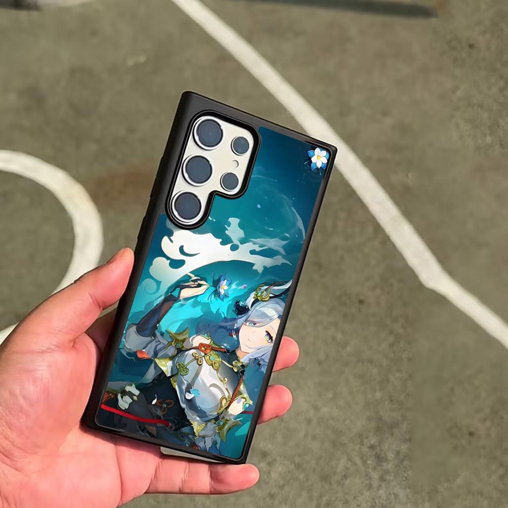 Genshin Impact Yae Shenhe Klare Handyhülle Für SAMSUNG Galaxy S26 S25 S24 S23 S22 S21 S20 FE Plus Ultra Hülle