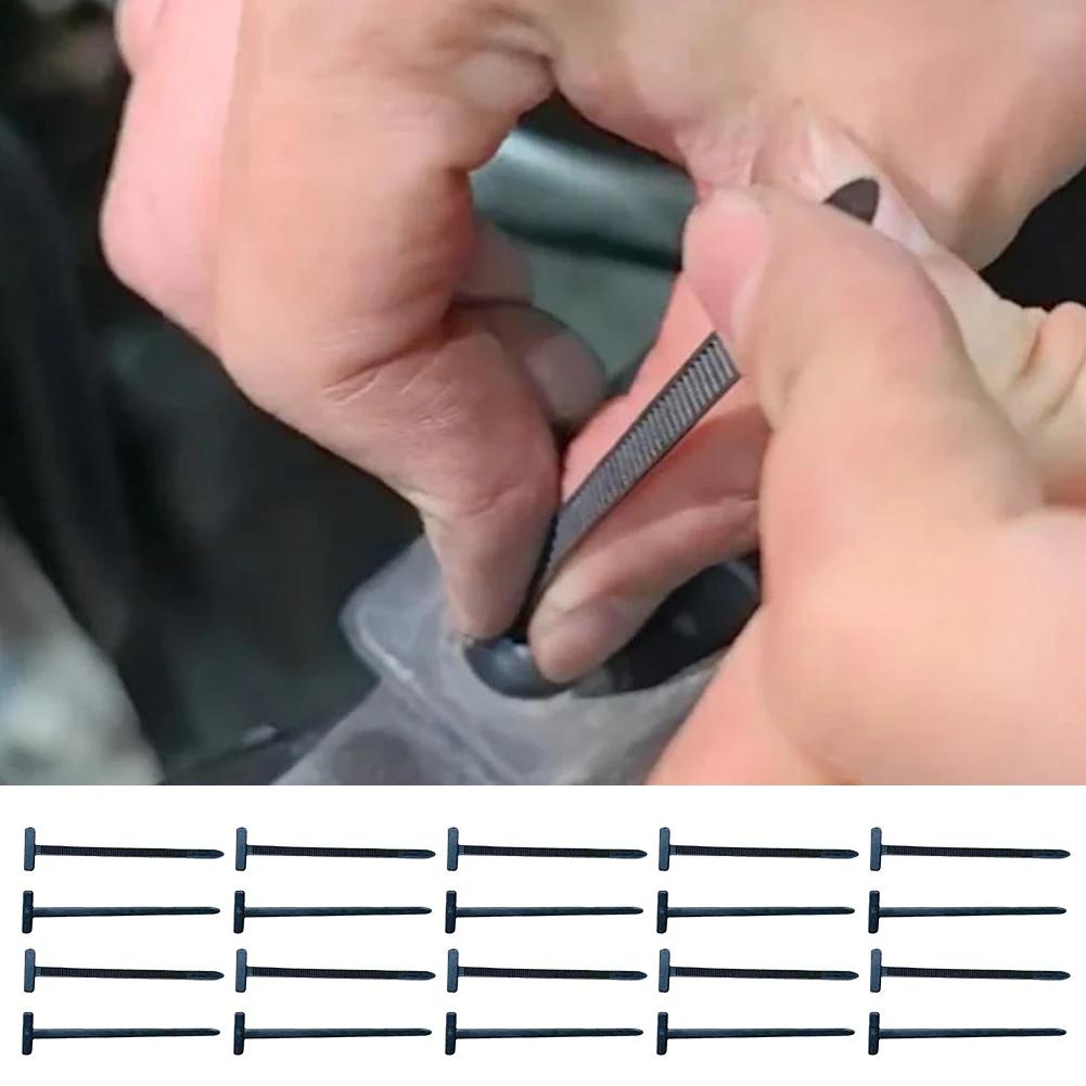 100/200Pcs Nylon Cable Zip Ties Self-Locking Heavy Duty Cable Tie Buckle Universal Zip Ties Holder Wire Tie Fastening Strap Tool