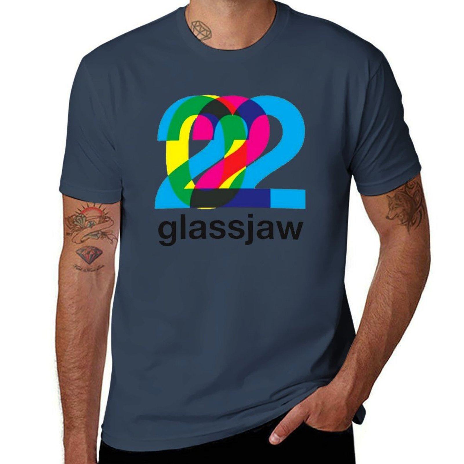 best selling art logo tour posthardcore glassjaw band metal alternative music TShirt Lightweight Basic Short Sleeve Shirt S