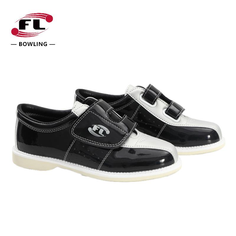 Brand FL Big Size 28-53 Unisex Bowling Shoes with Skidproof Sole Hool Loop Design Cushioning Indoor Shoes for Bowling