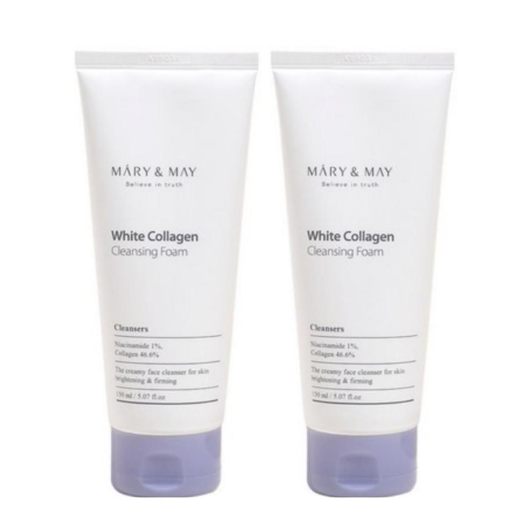 [Mary&May] White Collagen Cleansing Foam 150ml