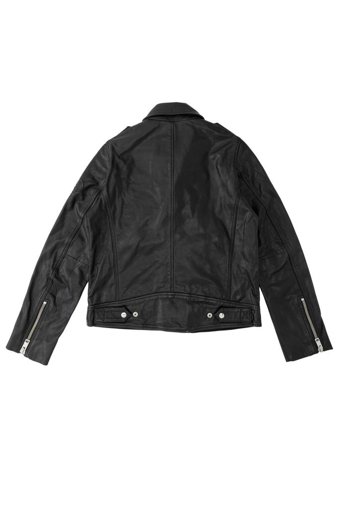 Leather Jacket A15303RPHAZ 900 Black M [Diesel] Men's L-GARRETT-R-NEW