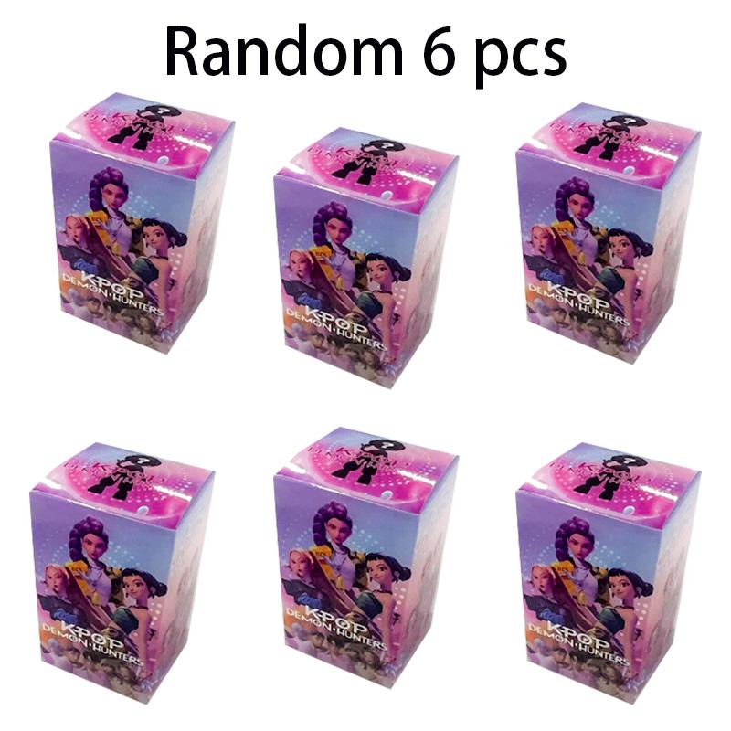 KPop Demon Hunters Blind Box HUNTRIX SAJA BOYS RUMI MIRA ZOEY Derpy Tiger Action Figure Model Doll Toy Mystery Decor Gift